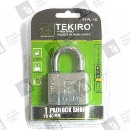 Gambar Tekiro Gembok Pendek 40 mm GT-PL1432 Kunci Pagar Pintu Gudang dari Teknik Bangunan Online Kota Surabaya Tokopedia
