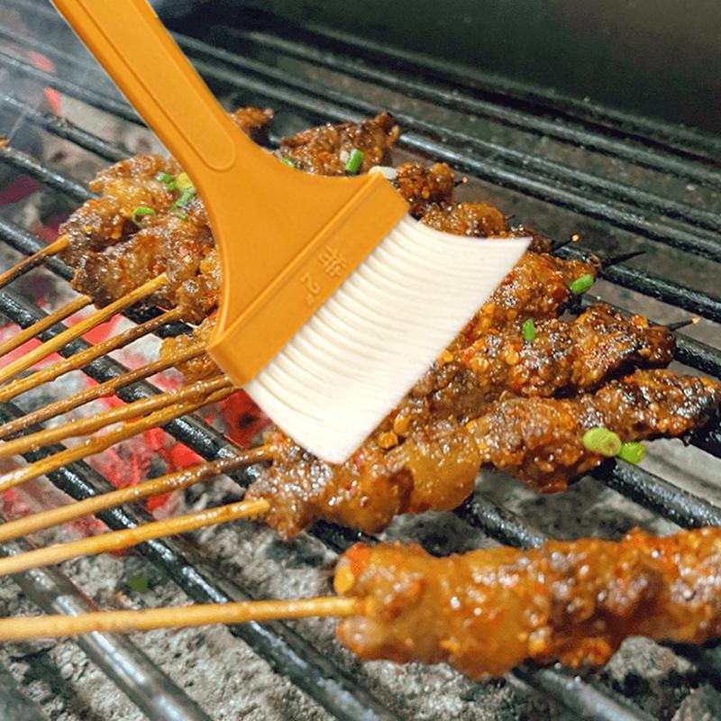 Product Introduction of [RSW]3Pcs Barbecue Brush Split Type Cake Baking Pastry Cooking Oil Brushes High Temperature Resistant Plastic Handle BBQ Kitchen Tool Reusable Utensils 19