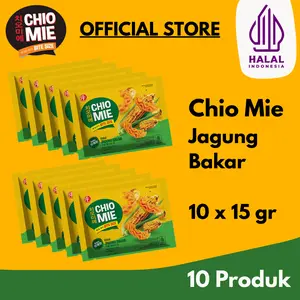 Jagung Bakar Chio Mie Bites 10x15gr – Snack Mie Kering Renyah Gurih