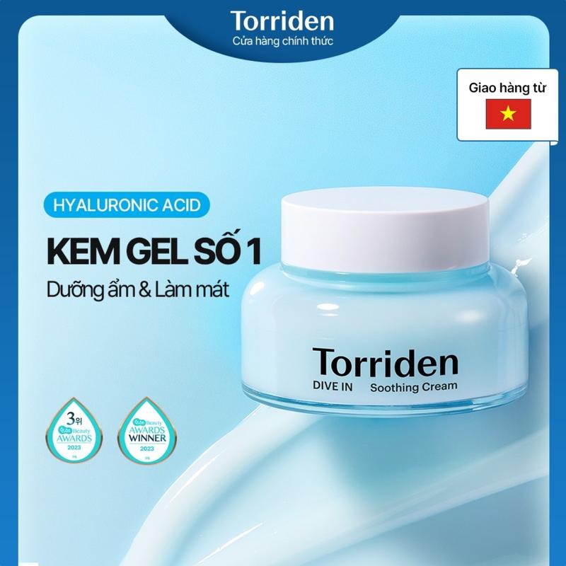 Kem dưỡng cấp ẩm phục hồi da Torriden Dive-in Soothing Cream 100ml (th197)