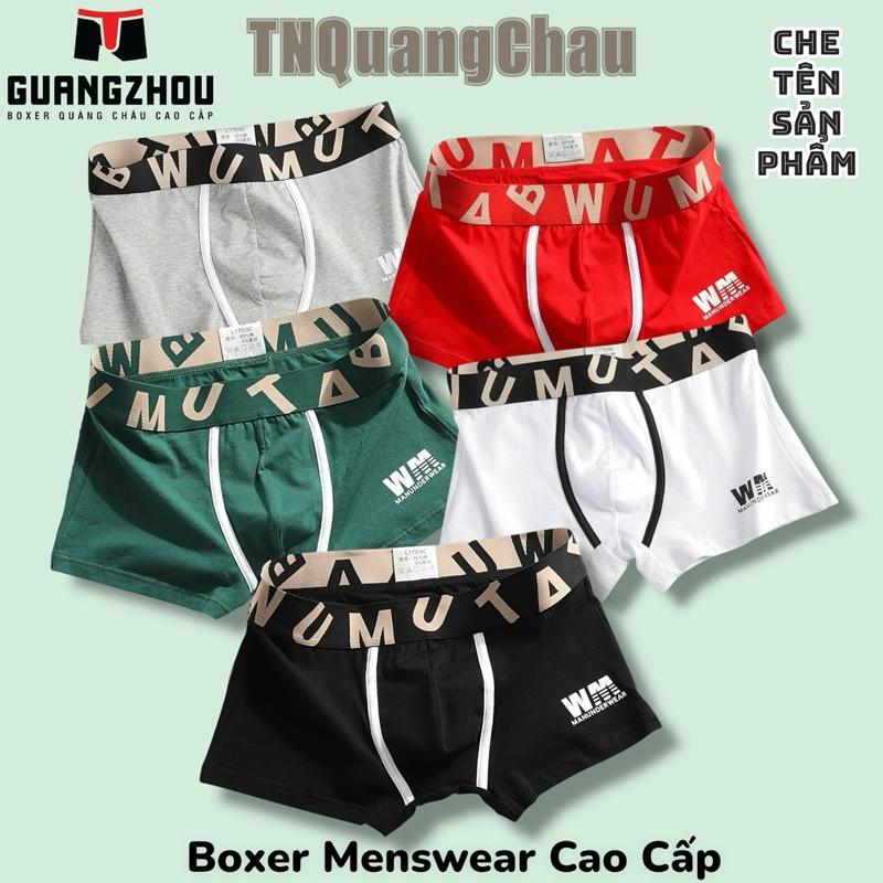 WUMU Sịp đùi Boxer nam cotton nguyên chất co dãn 4 chiều [WUMU] Quần Boxer Menswear
