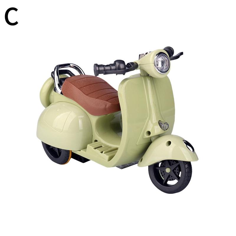 Product Introduction of [Size:4.9x7.5x3.7in]MotorcycleToy Palm-Sized Electric Bike Q6S9 rotates 360 degrees. Noise and light Cannot be ridden 29