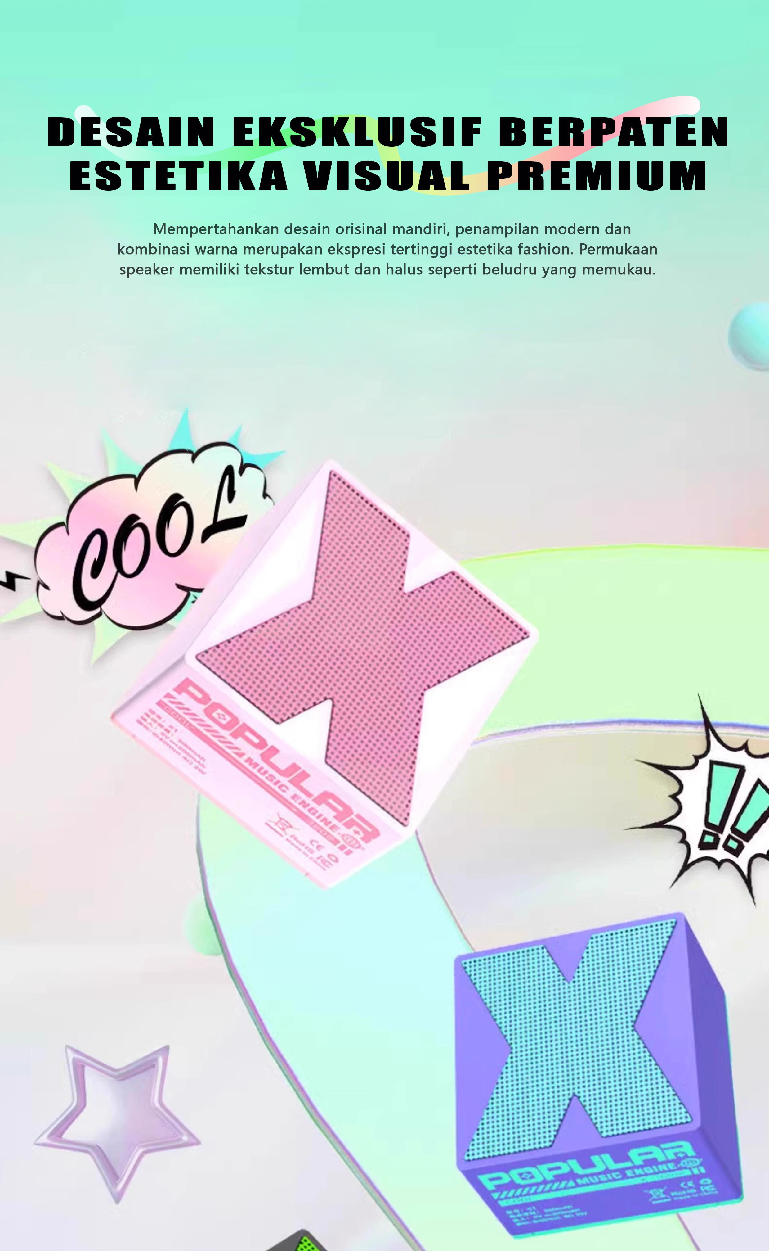 【COD】High Quality X1 Smart Mini Bluetooth Speaker Portable 360 Stereo Sound (With Diaphragm)