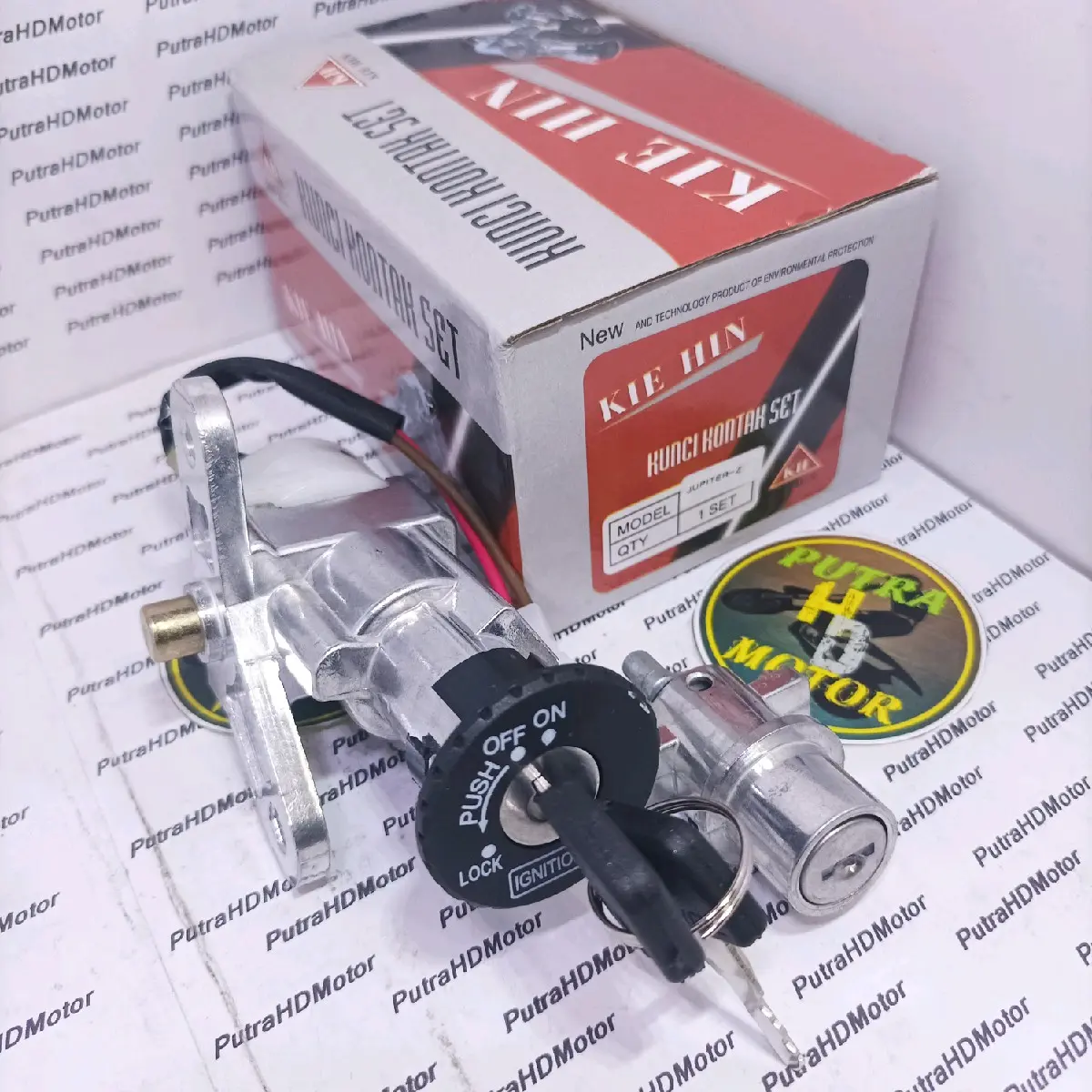 KUNCI KONTAK ASSY YAMAHA JUPITER Z LAMA - JUPITER Z BURHAN KOMPLIT SET KONCI JOK