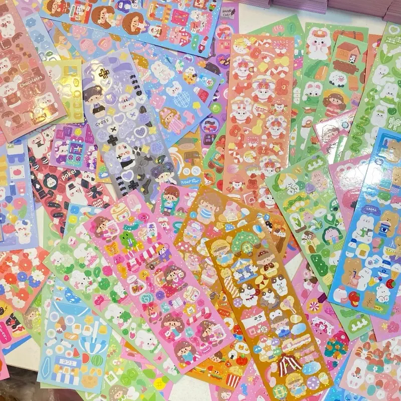 Lẻ 1 tấm sticker ngẫu nhiên dán trang trí phụ kiện 3