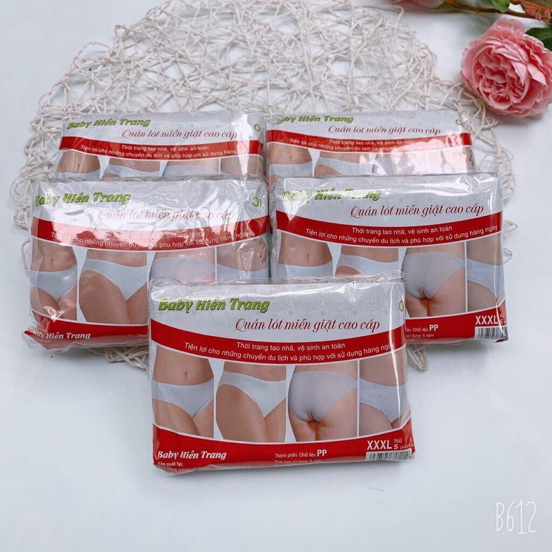 Booboo Baby - Sét 5 quần lót giấy dùng một lần siêu tiết kiệm, thuận tiện cho me đi sinh, sau sinh