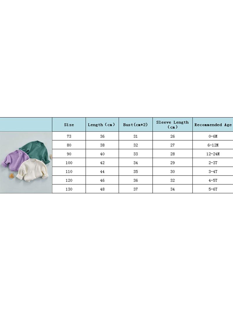 Product Introduction of Kid Knitting Shirt Long Sleeve Round Neck Solid Fall Loose Blouse 0