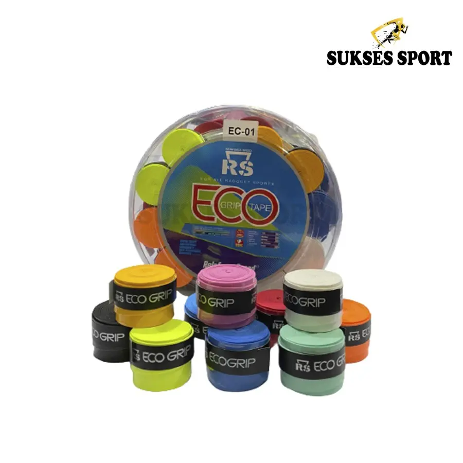 Grip Karet RS Eco Dot New Colour/Grip Karet Badminton RS Eco Lembut