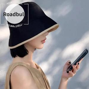 ROADBULLレディース大きいきいきい両面タイプフェルトハット,ファッショナブルなバケットハット,よりマルチくのファッショニスタと出会ううえる,ひどいひどい日焼けけけ防止サンハット,大きなつばのサンハット.