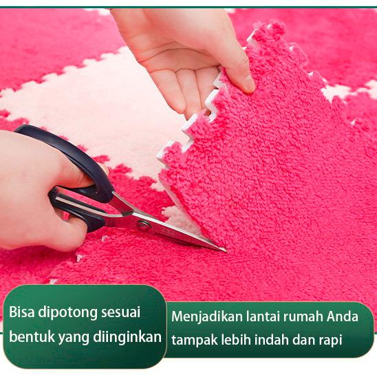 [HH] KARPET PUZZLE BULU ALAS LANTAI / PLAYMAT PLAYMATE BAYI PUZZEL PUZLE TIKAR MATRAS EVA FOAM 3