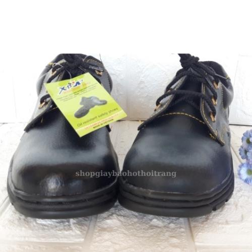 [Gía siêu tốt] Giày Bảo Hộ Lao Động ABC-XPA Đế Đen Giầy Công Trình Mũi Sắt Đế Sắt Chịu Va Đập Chống Đinh Đâm Xuyên Shoes cao su giày lao động & bảo hộ  Thoáng khí 9