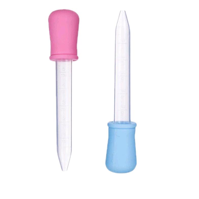 Ống bơm kẹo chíp, bơm các khuôn silicon làm bánh khúc bạch chân mèo thể tích 5ml