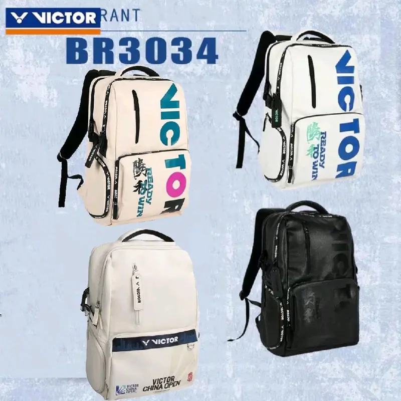 Balo cầu lông VICTOR BR3034 full da PU, cầu lông 1