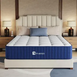 Avenco Kasur Spring Matras Springbed 180x200cm Mattress Spring Bed Ketebalan 25/30cm Pegas Pocket Ukuran 90/120/160/180cm+Free Bantal