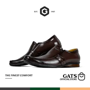 GATS - ZU 0011 - Sepatu Kulit Pantofel Casual Pria