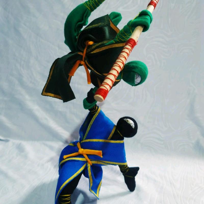 Mainan Boneka Ninja Elastis Anak Dolls Toys 2