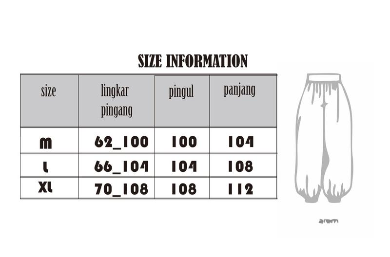 Product Introduction of celana cargo celana panjang kasual pria/wanita 0
