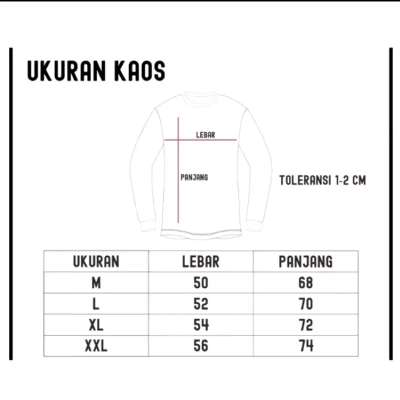 T-shirt Kaos Linmas/ Kaos Linmas bantalan Lengan Panjang 4
