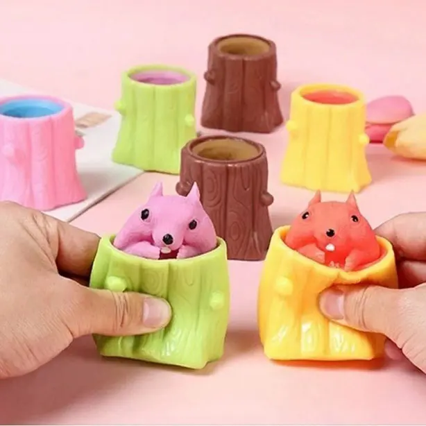 Mainan Squishy Tupai Karet / POP UP Tupai Karet Silikon Squeeze MAINAN Toy Toys Toys 2