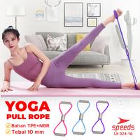 Gambar SPEEDS Tali Yoga Tali Fitness Tali Fitness Gym Tube Yoga Resistance Tali Fitness Elastis Stretching 024-16 - BIRU dari Calary Toys Kota Surabaya 1 Tokopedia