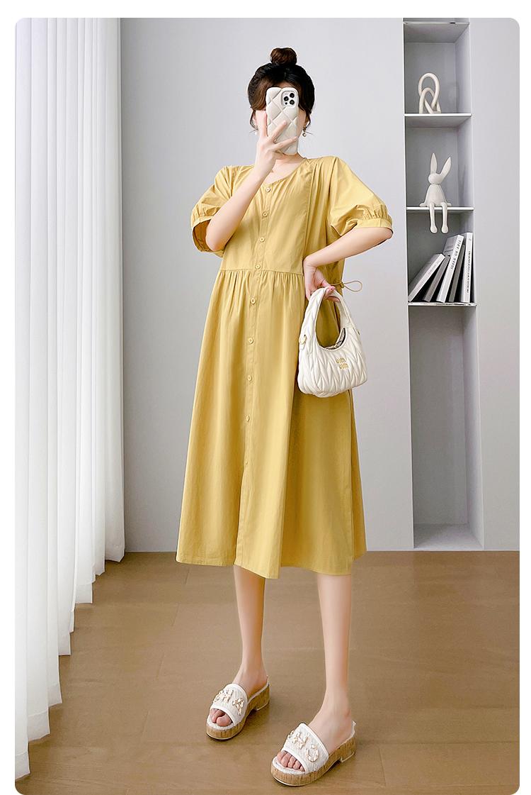 Product Introduction of E69041# Pregnant Women Dress Korean Fashion Womens Dresses Stylish Summer Slim New Arrival Casual Dress Dress Pregnant 23