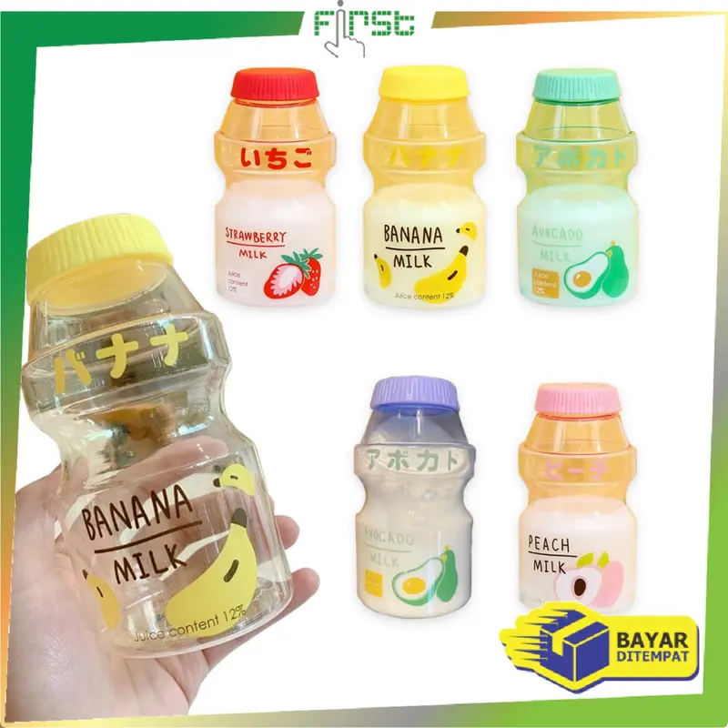 [COD] FH C306 Botol Air Minum Anak Unik Botol Buah Botol Minum 480ml Botol Minum ALA KOREA Kitchenware 8