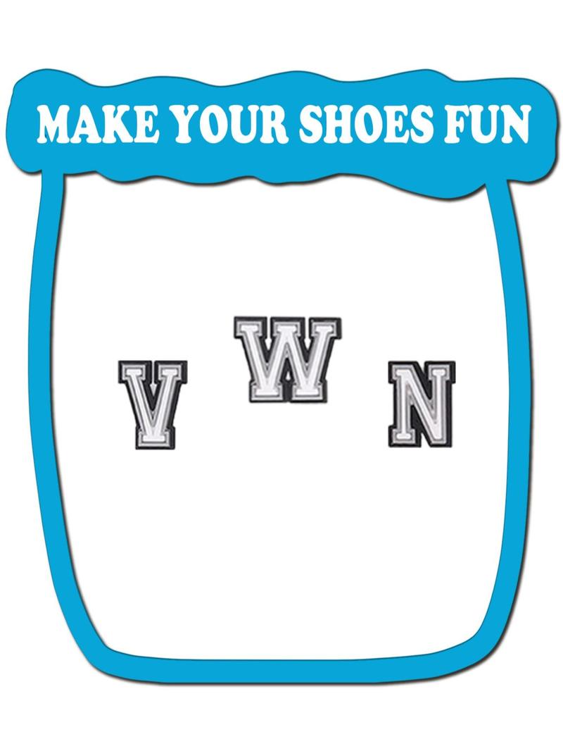 Product Introduction of Alphabet Letter & Heart Series Shoe Charms, 28pcs Cute DIY Shoe Decoration for Clogs, Fashionable Shoes Decorations for Women & Men 3