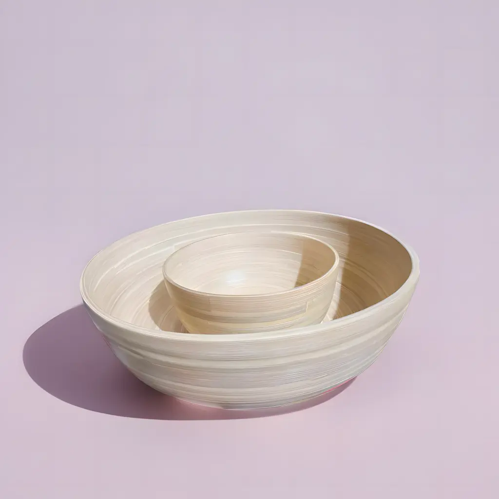 Set chậu tre ngâm chân, tay làm Nail - thân thiện với môi trường chậu  ngâm gỗ  ngâm besen bồn  sứ chậu  ngâm