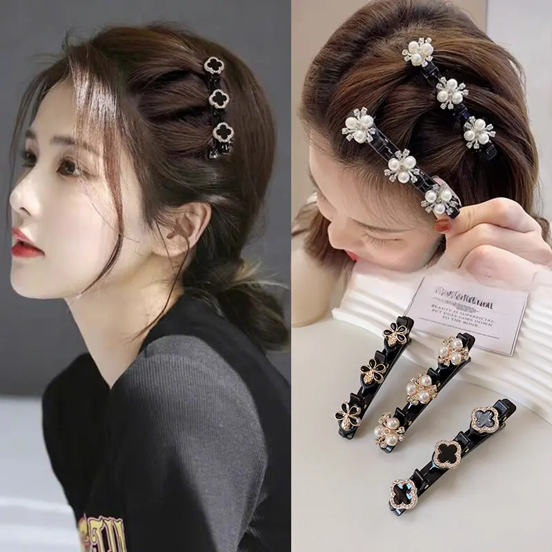 Luxury Butterfly Woven Barrettes Women's Jewelry