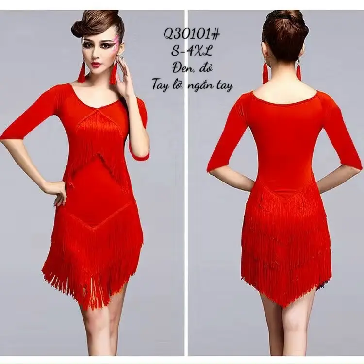 Đầm khiêu vũ tua Thông thường 3