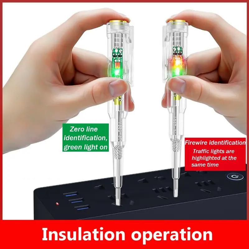 Bút thử điện, Công cụ thợ điện, Bút dò điện áp Power Cảm Ứng thông minh, Máy kiểm tra mạch, Bút điện, Mới 1