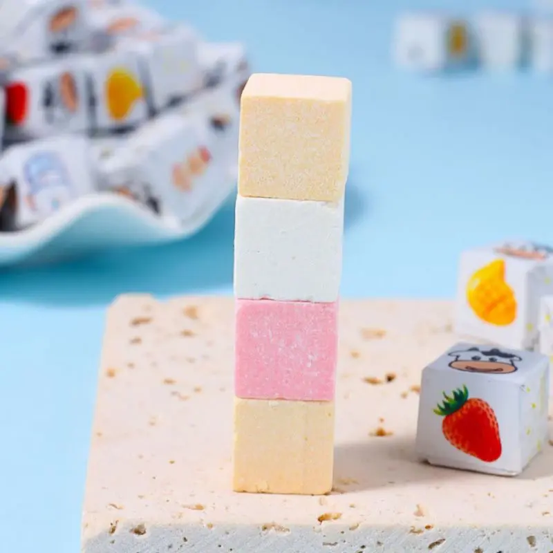 100g Kẹo viên phô mai cheese cube - bánh kẹo ăn vặt ngon Snack Candy Food Thức Ăn Viên Kẹo 4