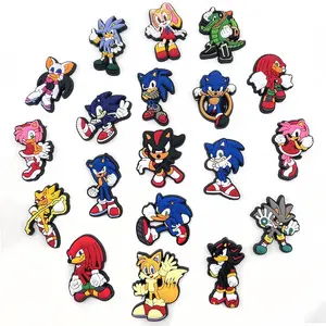 ( 3 Pcs Disc 50% ) Aksesoris Diy Sandal Charms Aksesoris Pin Sandal Baim Motif Karakter Lucu Dan Menarik