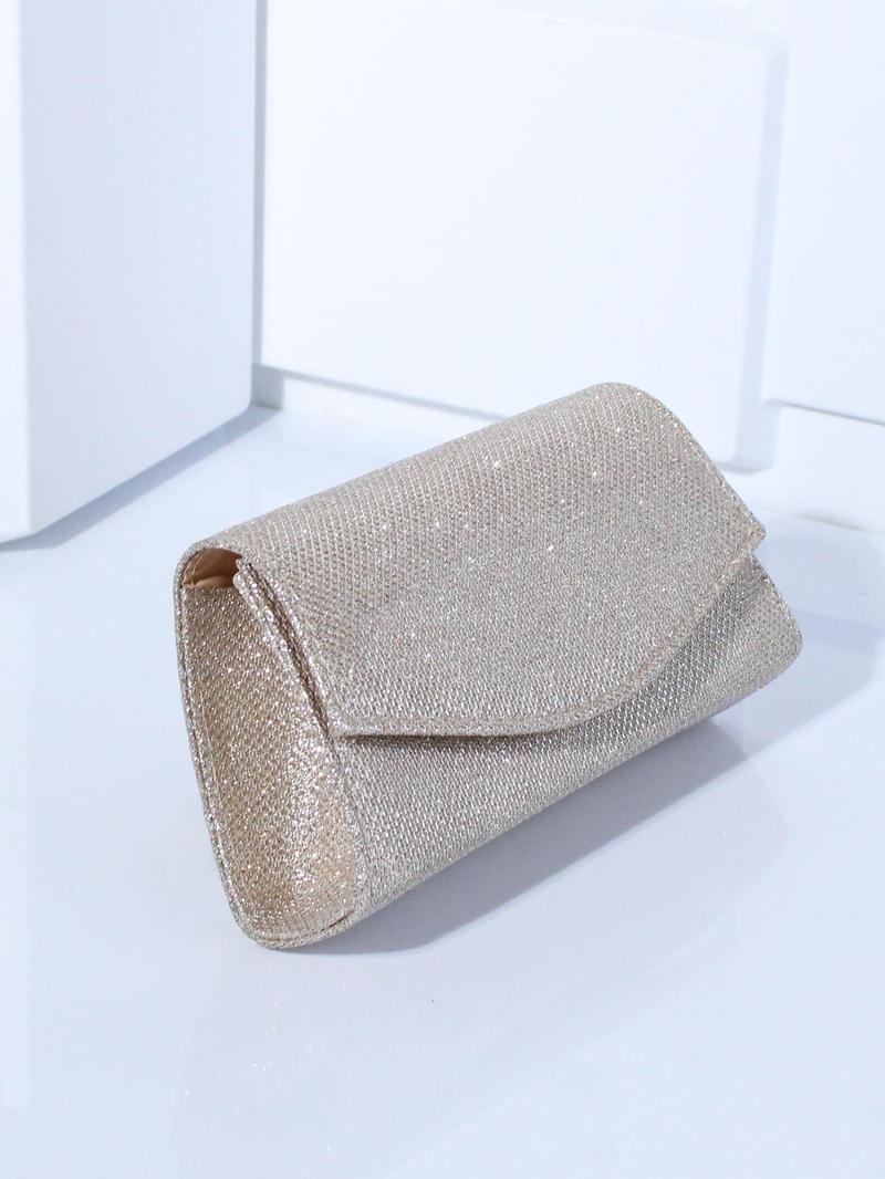 Product Introduction of Women's Elegant Glitter Evening Bag, Trendy Exquisite Evening Crossbody Bag, Fashionable Bling Evening Bag for Party Decoration 1