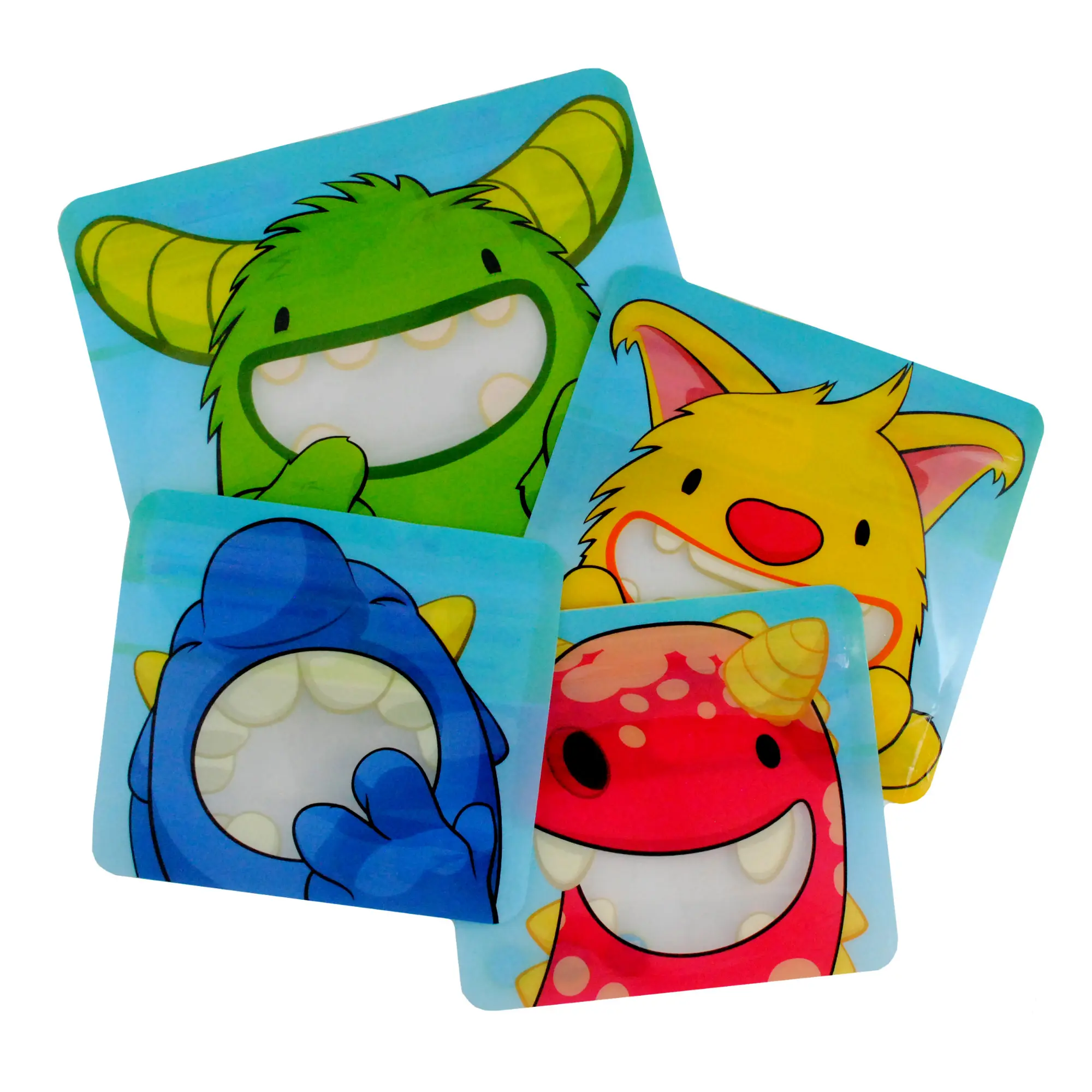 Reusable Snack Bags - Monster Collection x 4