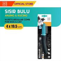 Gambar M-Pets Regular Comb / Sisir Bulu Anjing Kucing Hewan dari M-Pets Volk Pets Indonesia Kota Administrasi Jakarta Barat 1 Tokopedia