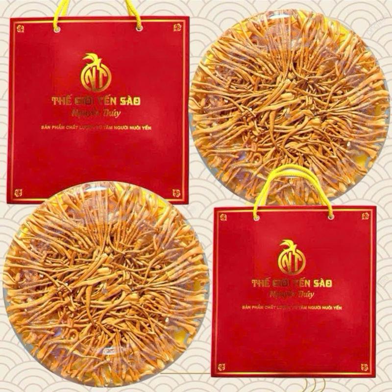 QL3-[MUA 1+ TẶNG 1]= TỔNG:  100gr Nấm Đông Trùng Hạ Thảo Xô( chia làm 2 hộp - mỗi hộp 50gr)+ 2 túi giấy