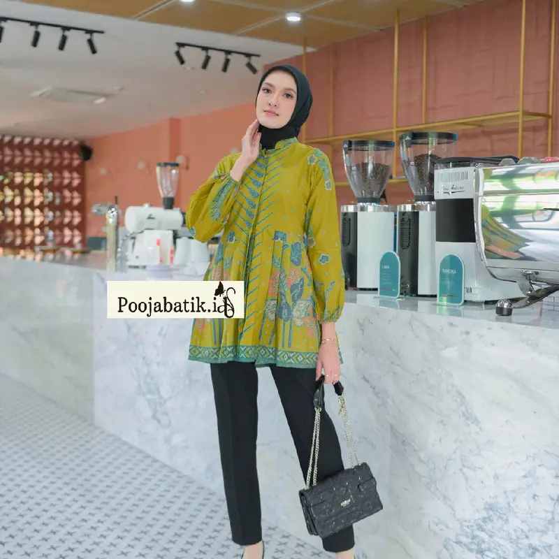 BLOUS MODANG ATASAN BATIK BUSANA WANITA Baju 2