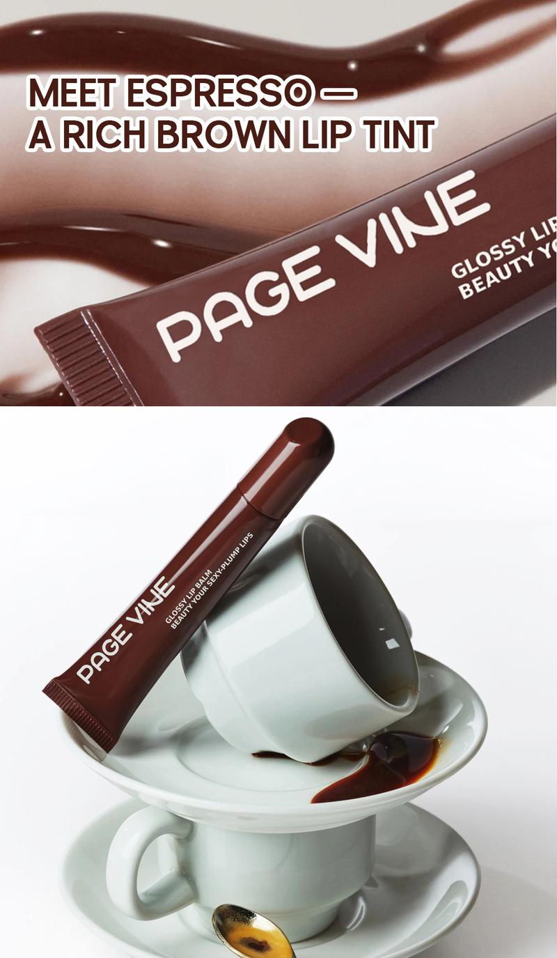 Product Introduction of PAGE VINE Polypeptide Lip Gloss Liquid Lip Gloss Water Gloss Lip Plumping Oil Moisturizing Lip Balm 3