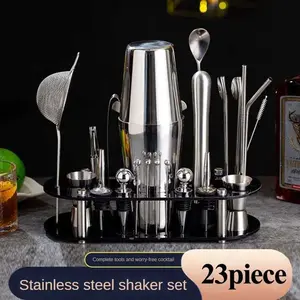 Bartender Set 23in1 Cocktail Boston Shaker Stainless Steel