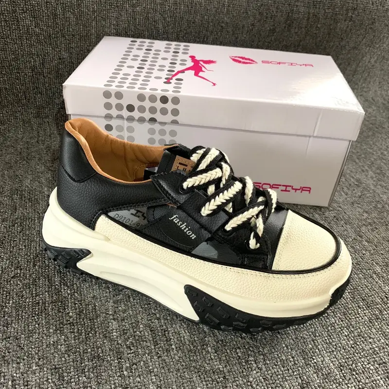 D9101-95 SEPATU WANITA SLIP ON ZELIN TINGGI 5CM SOFIYA  Casual Shoes CEWEK KEKINIAN 4