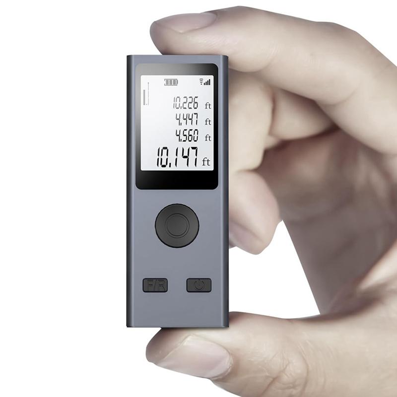 Mini Laser Distance Measurement Tool, 131Ft/40M, ±2mm Accuracy ...