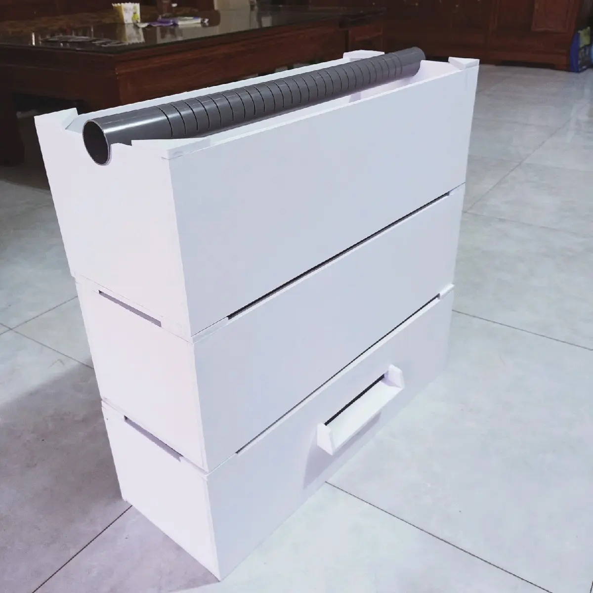 Baki lọc hồ cá 60x20x20cm FORMEX - Khay làm đầy đủ vật liệu lọc