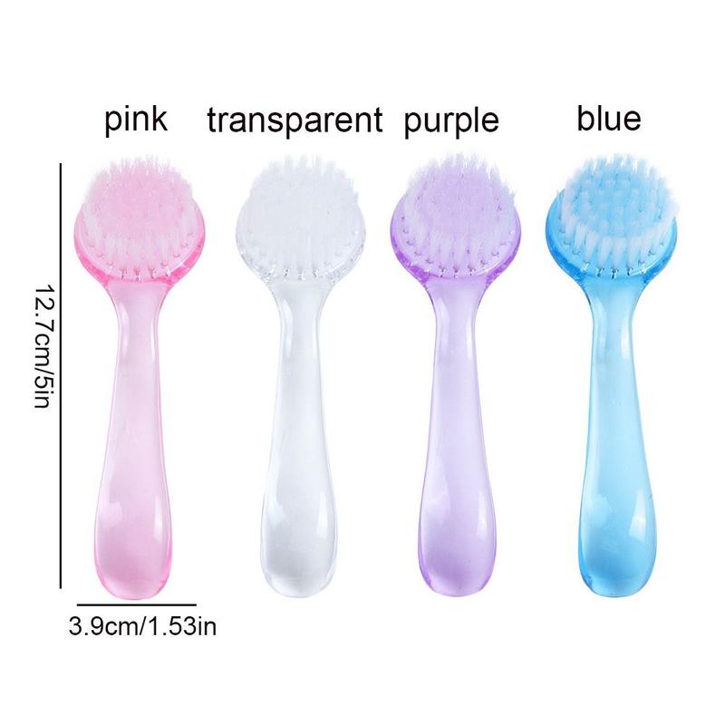 Small Animal Grooming Tools Soft Small Hamster Brush Round Head Long Hair Hedgehog Bathing Brush Hamster Cleaning Brush Bath Mini Brush Bear Cleaning Comb Cleaning 2