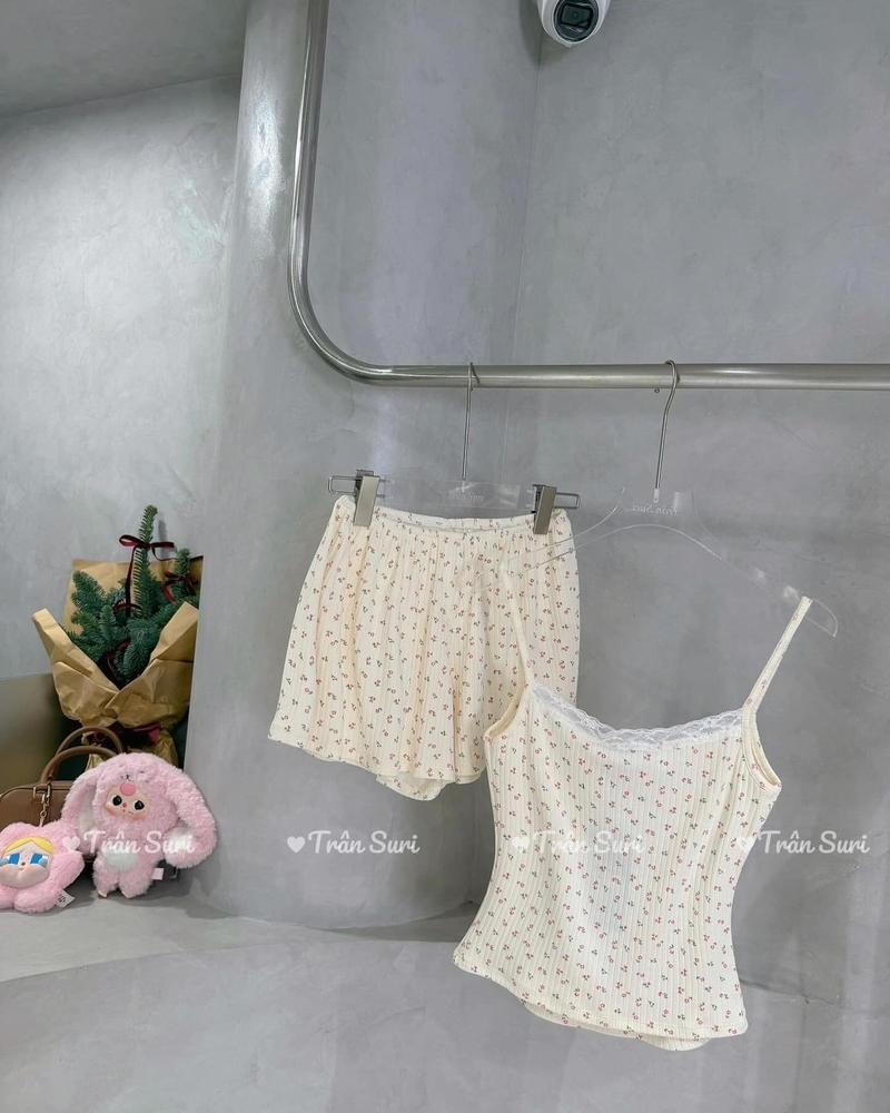 Product Introduction of Set bộ thun gân hoa nhí mềm mịn 3