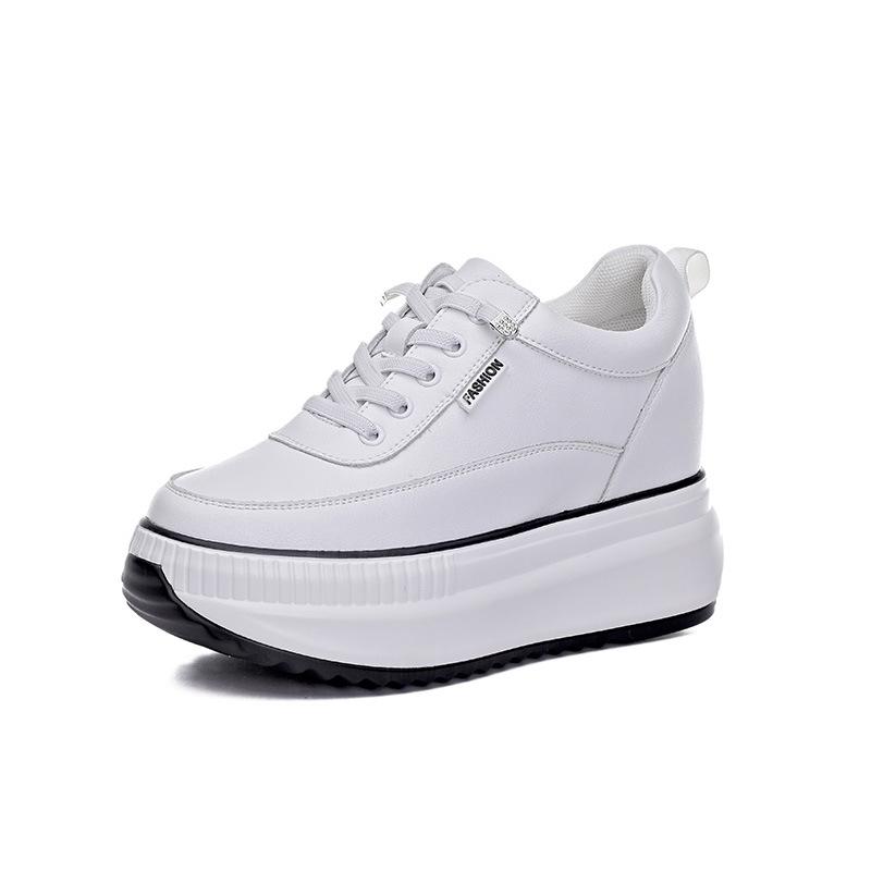Tăng 1 size Jebee - Giày nữ slip-on đế xuồng 8cm xuân hè 2025 chất liệu da bò hoặc lưới cao cấp siêu nhẹ - JB1317