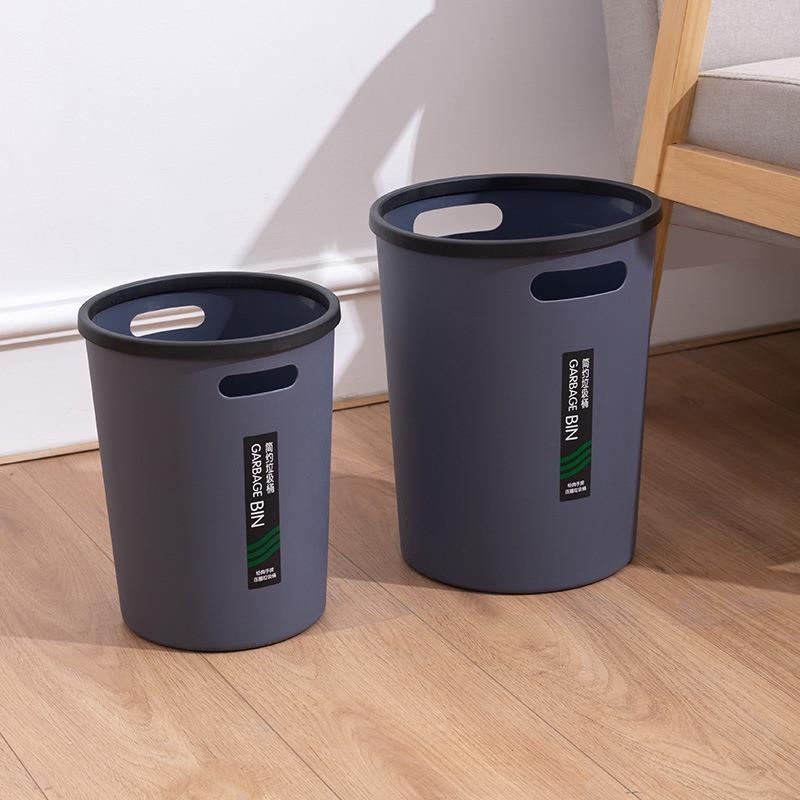 Product Introduction of Household plastic trash can trash bin office garbage can trash can for room 5