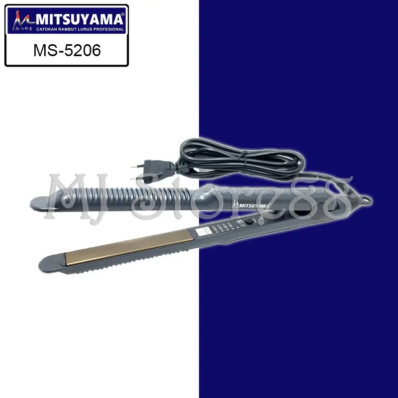 MITSUYAMA / MS-5206 / Catokan Pelurus dan Pengeriting Rambut / Hair Iron Straightener - MJ 4