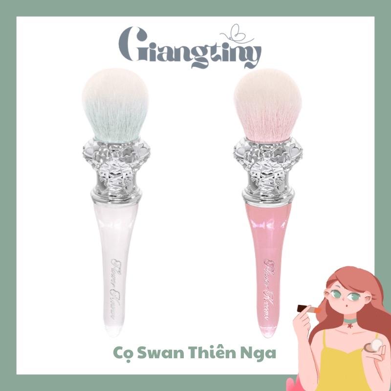Flower Knows Hoa Biết Cọ trang điểm má hồng BST Swan Ballet Swan Ballet Moonlight Mermaid Little Angel Cosmetic Mỹ Phẩm cọ má hoa biết set chính hãng