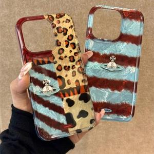 Creative Planet Pattern Phone Case with Lens Protector, Fashion Phone Protective Cover, Phone Accessories Compatible with iPhone 15 14 13 12 11 Pro Max, Casing, for Smartphone, Blue